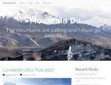 Tablet Screenshot of mountain-du.com